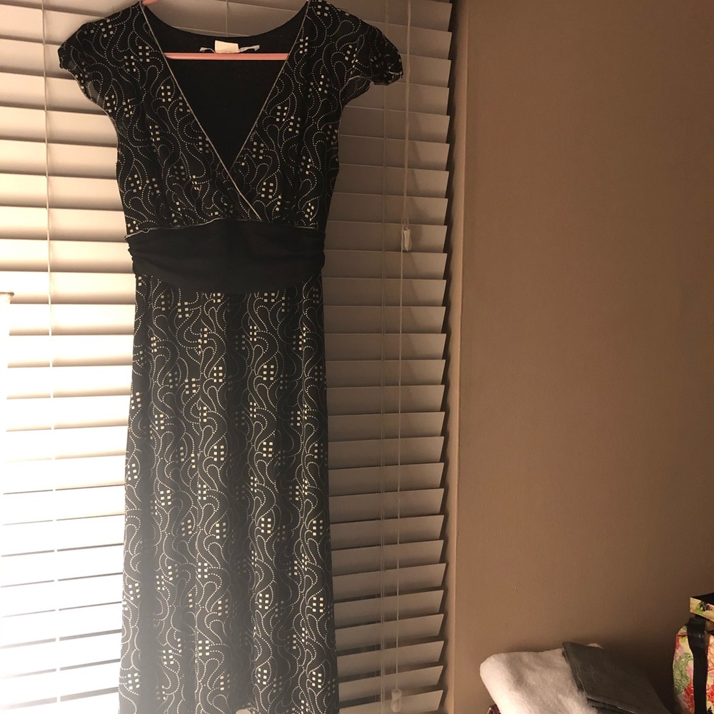 Black & Cream Dress